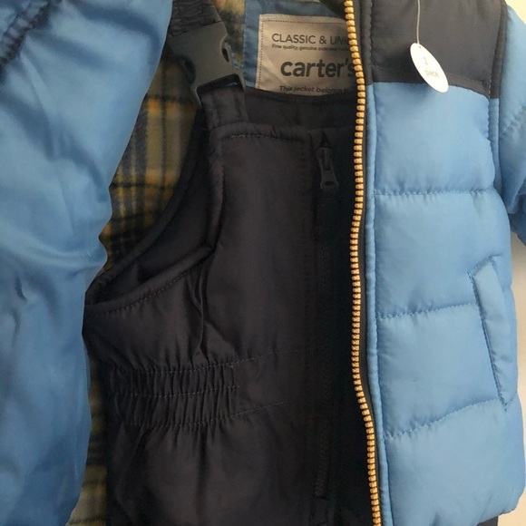 Carters jacket and snow bibs winter snow set size 12 months - Picture 4 of 6